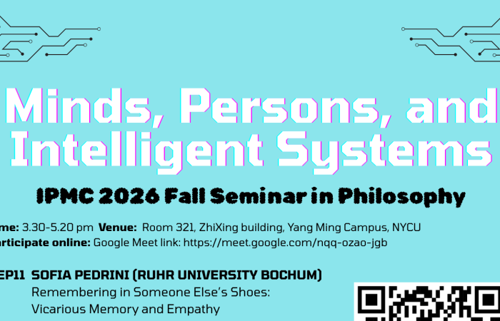 IPMC 2026 Fall Seminar in Philosophy